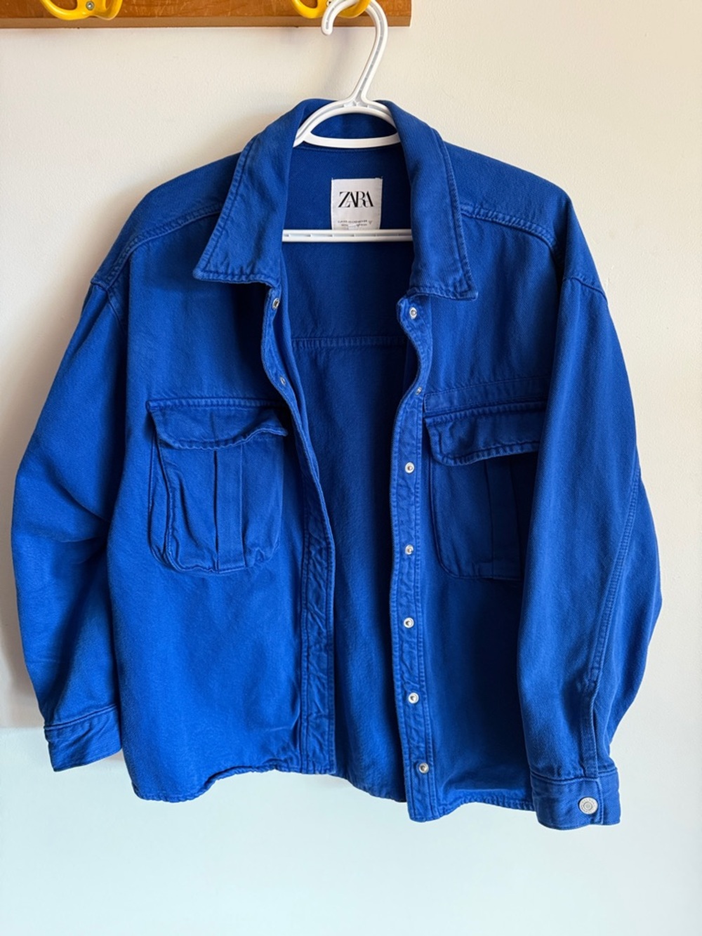 Zara Royal Blue Denim Jacket XS-S